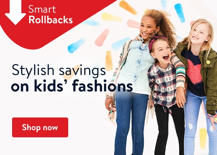 Stylish savings on kids fashions