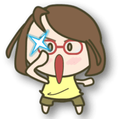 最新眼鏡 女子 イラスト 無料イラスト集