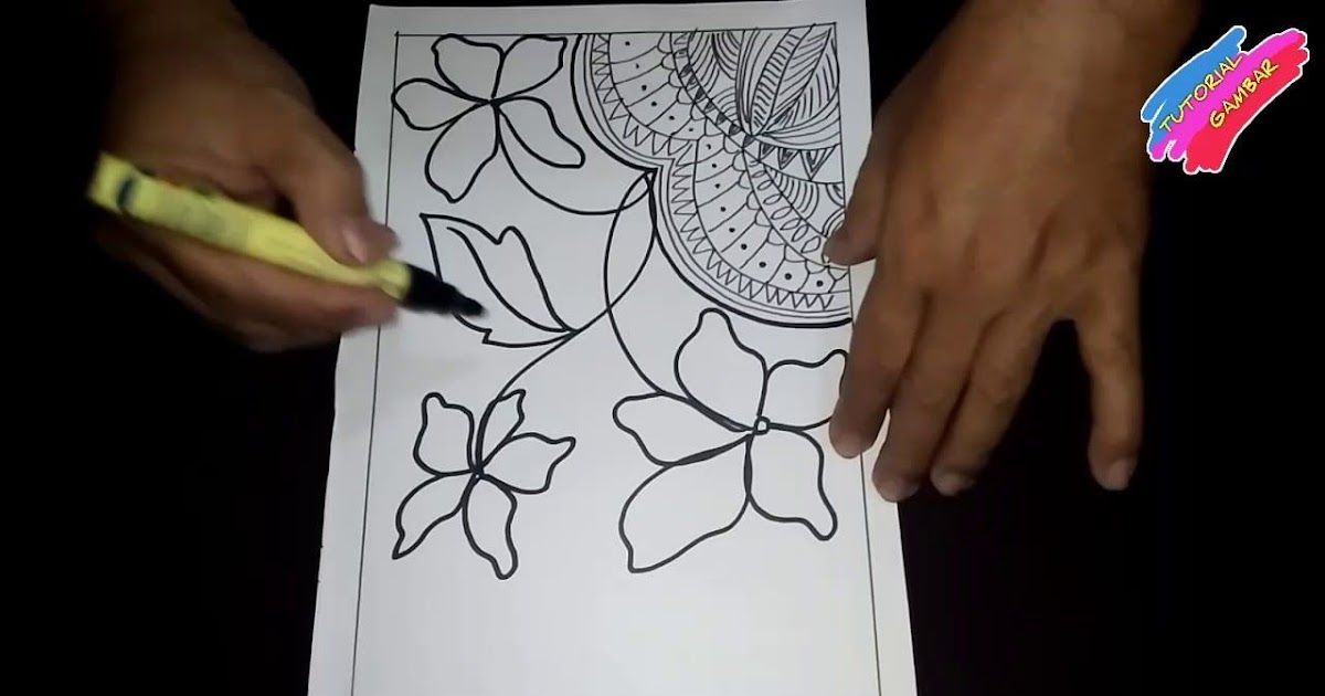  Desain  Motif Batik  Bunga Batik  Indonesia