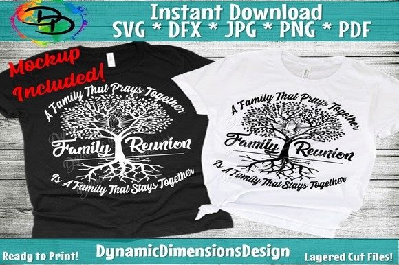 Download Layered Family Reunion Shirt Design SVG File - Free SVG ...