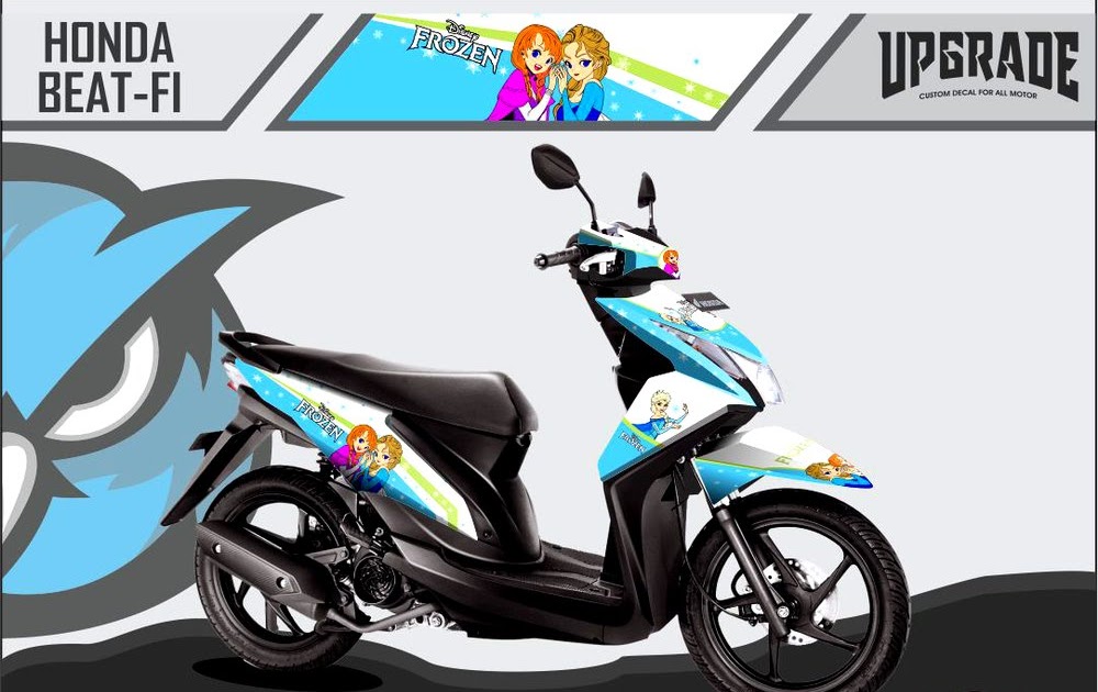 55 Stiker  Motor  Beat  Fi Doraemon  Info Terpopuler 