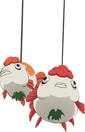 元の金魚 草 アニメ 最高のアニメ画像
