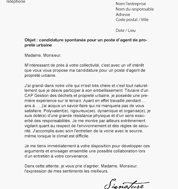 Lettre De Motivation Hotesse D Accueil Centre Commercial Soalan B