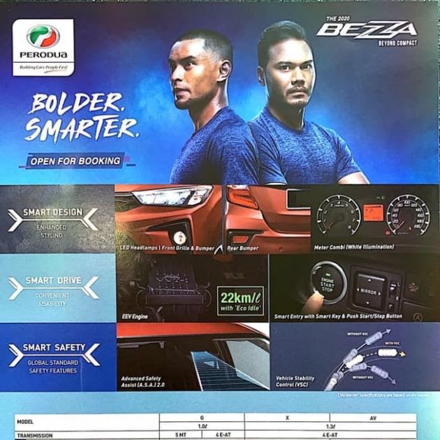Perodua Bezza 2019 Brochure - Contoh Muse