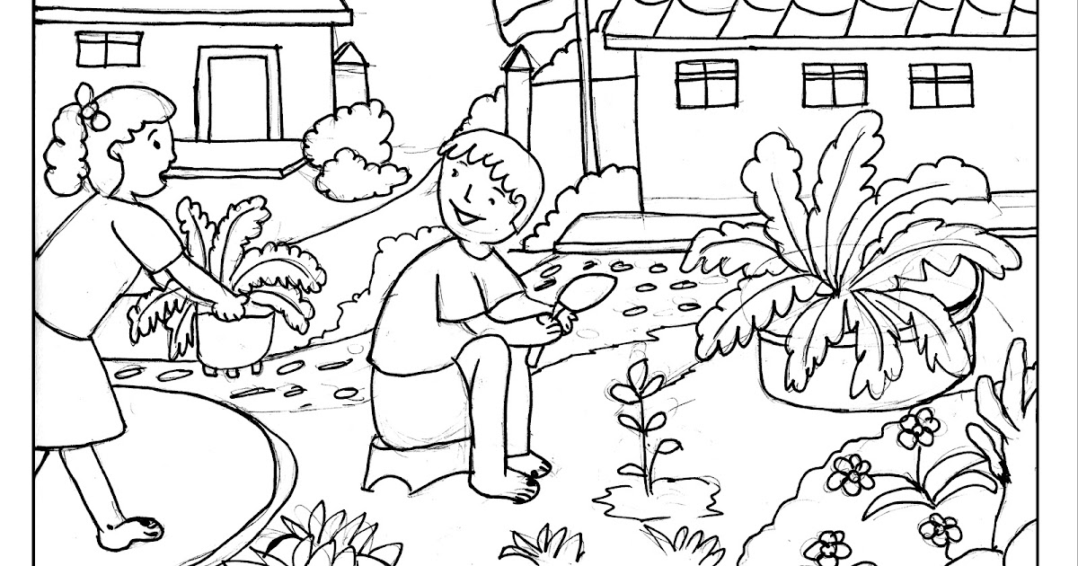 Gambar Bunga Untuk Anak Tk