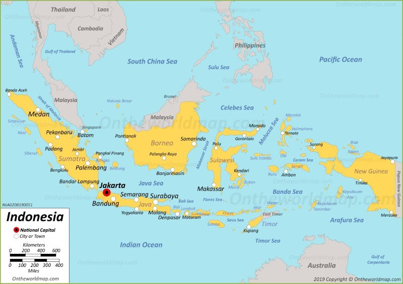  Map  Of Indonesia  Makassar  88 World Maps 