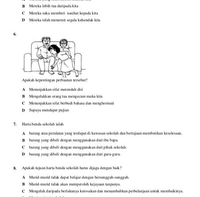 Soalan Sekolah Agama Tahun 2 - Vecteur i