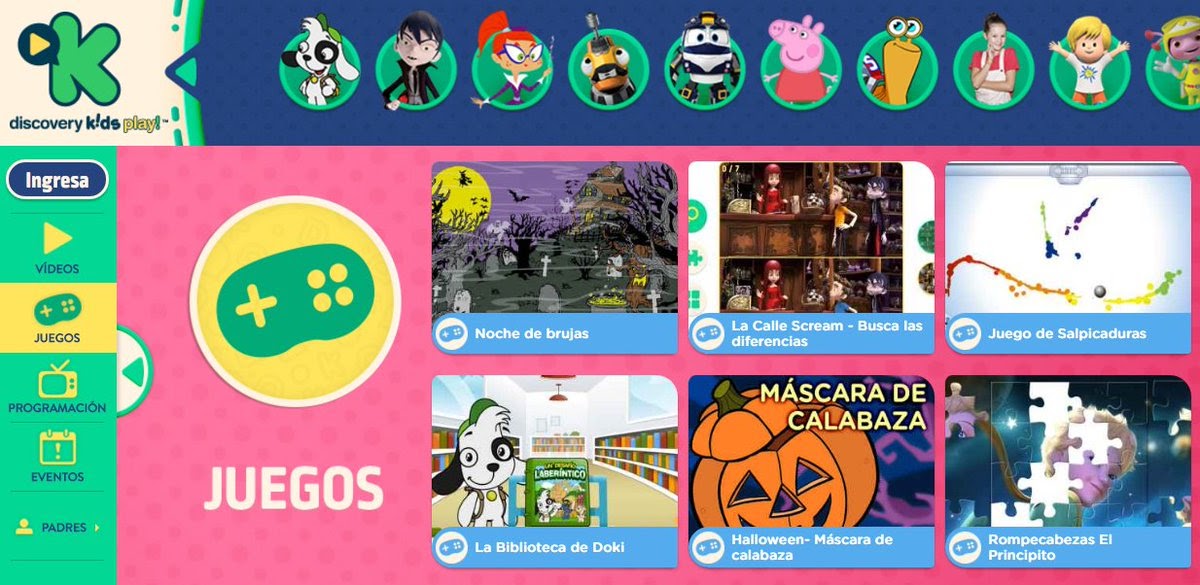 Discovery Kids Juegos Para Jugar / Estos juegos son de una ...