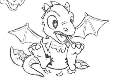 Now you must draw #4, also known as the passing position. Free Cute Dragon Drawings Download Free Cute Dragon Drawings Png Images Free Cliparts On Clipart Library