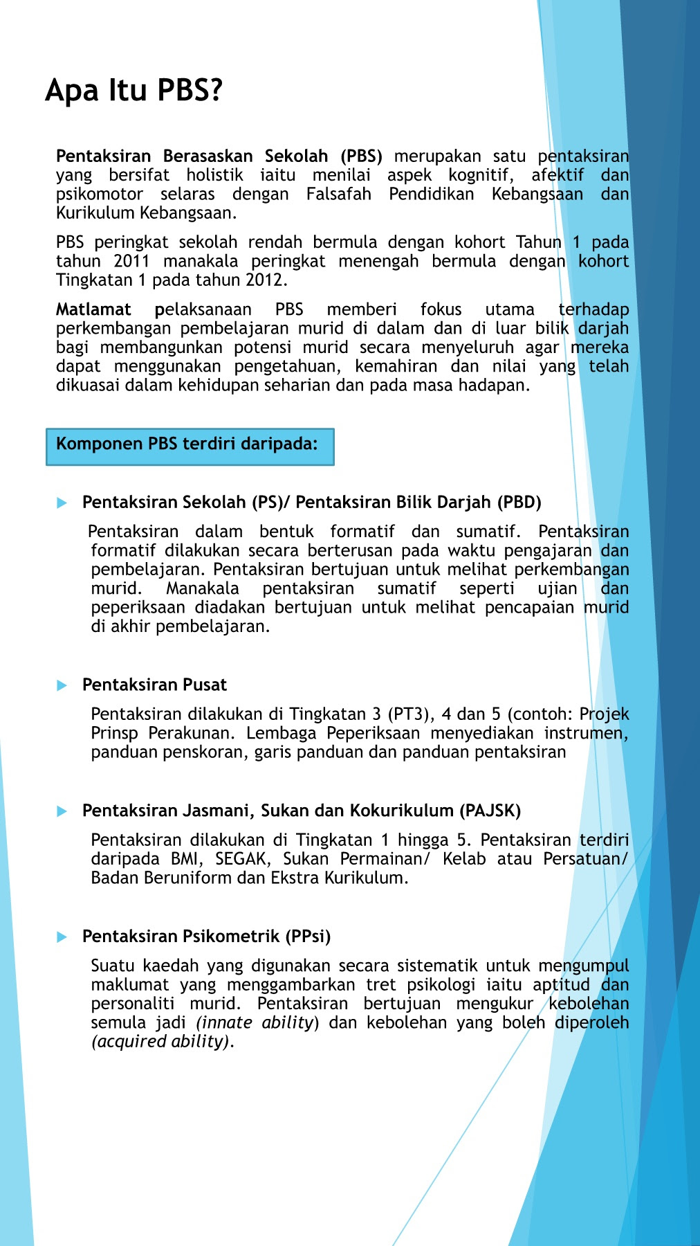 3 jenis aktiviti penilaian : Pamplet 2018 Pbs Kssm Flip Ebook Pages 1 4 Anyflip Anyflip