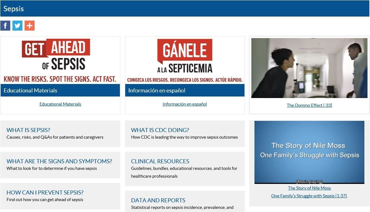 Sepsis Homepage