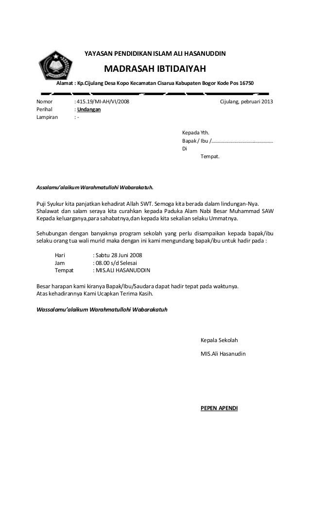 Informasi undangan yang kami bagikan semoga menjadi informasi terbaik dan bisa benrmanfaat untuk semua khususnya informasi tentang download surat undangan resmi doc terbaru 2020 yang semuanya kami kumpulkan dengan serapih mungkin. Surat Undangan Resmi Doc Download Surasmi X