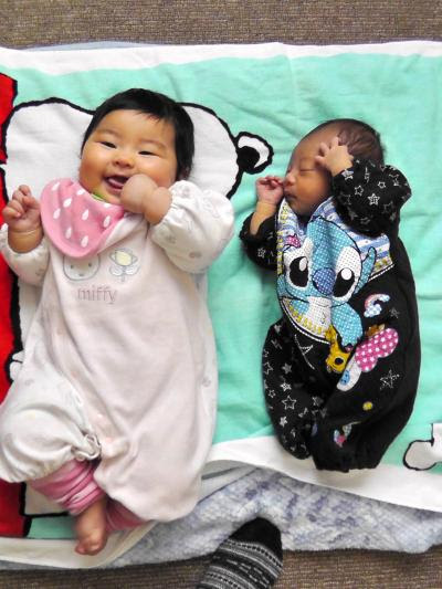 最高 4ヶ月 赤ちゃん ざばねがも
