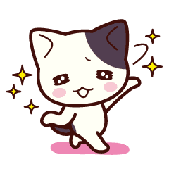 無料イラスト画像 50 ぶち 猫 イラスト