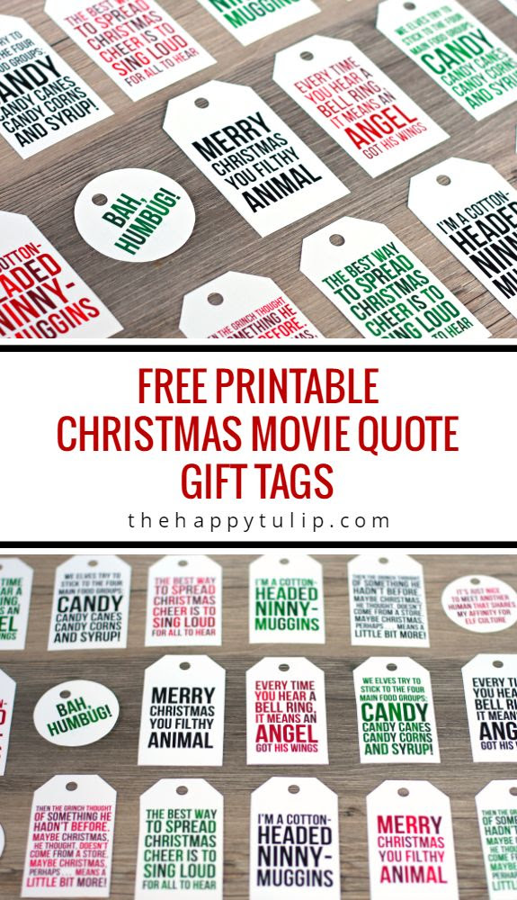 The tree was ornamented with gifts for the children who formed a circle about it and sung the song oats and beans. 20 Ideas To Make Gift Tags Pretty Designs