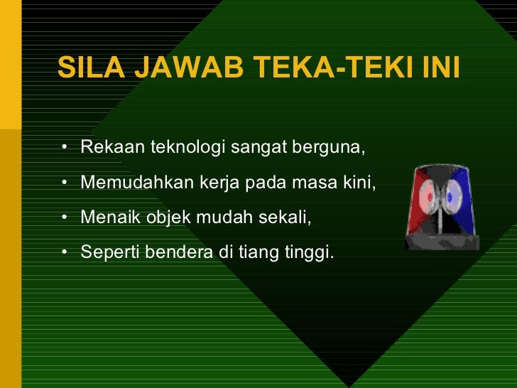 Soalan Teka Teki Sains - Rasmi Suc