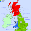 Map Of Britain With Towns