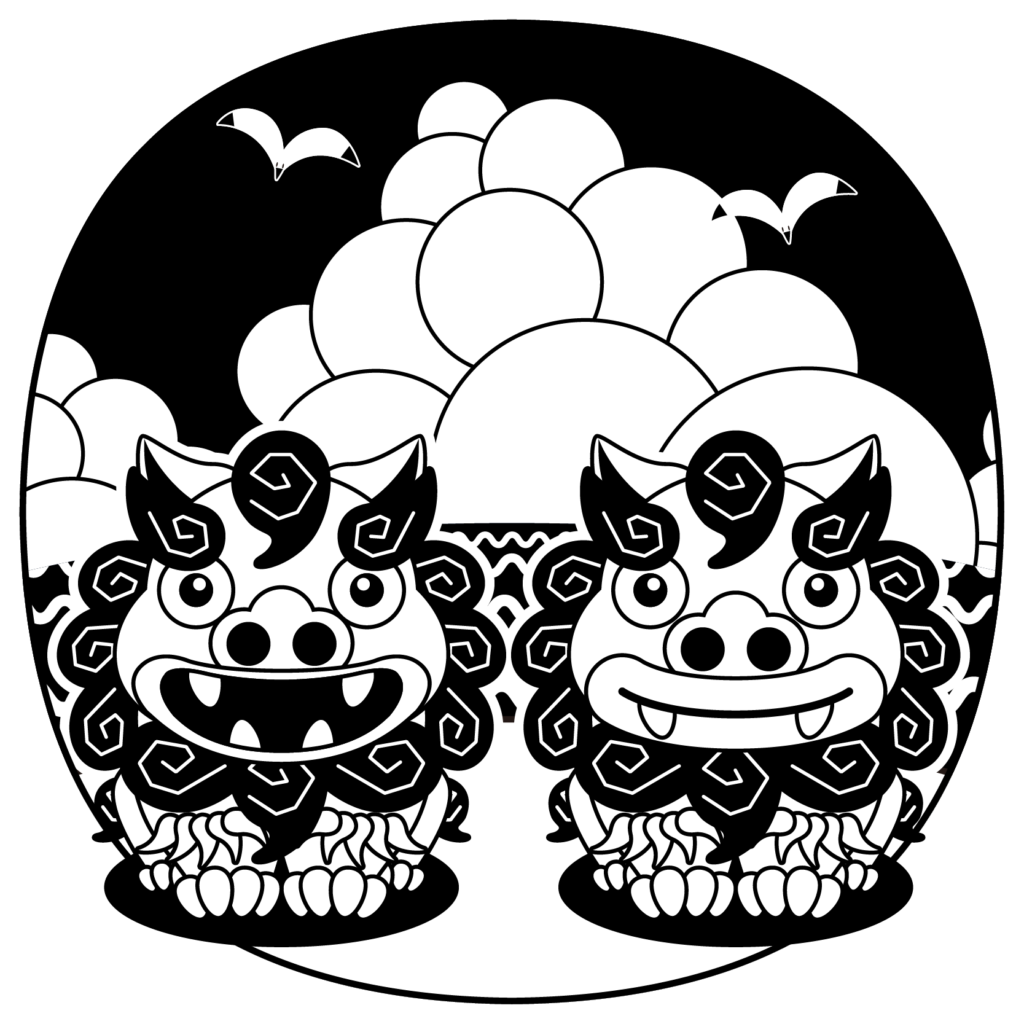 25 手書き シーサー イラスト 簡単 かわいい Josspicture1poe3