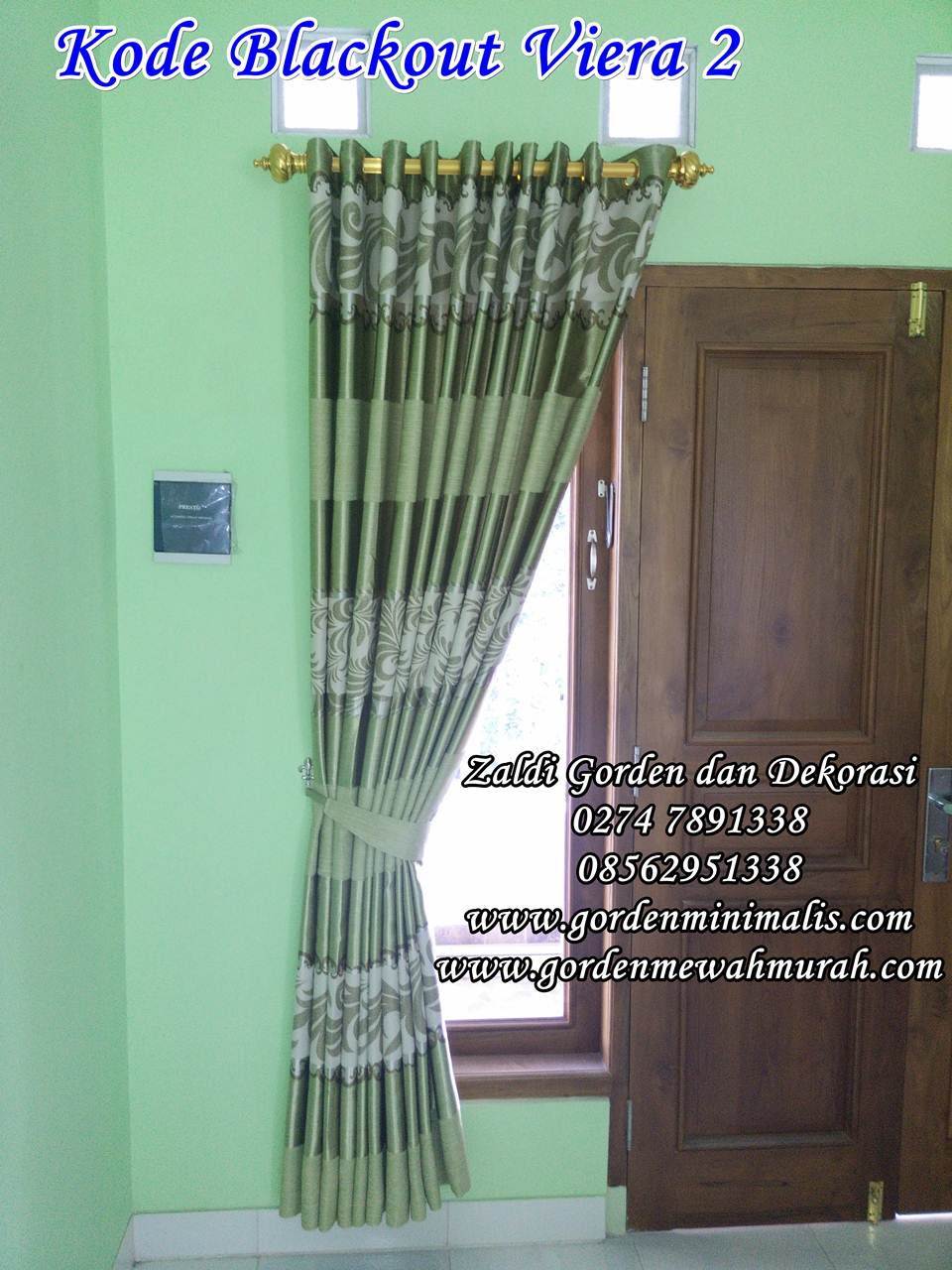 Model Gorden Warna Kuning Sobat Interior Rumah