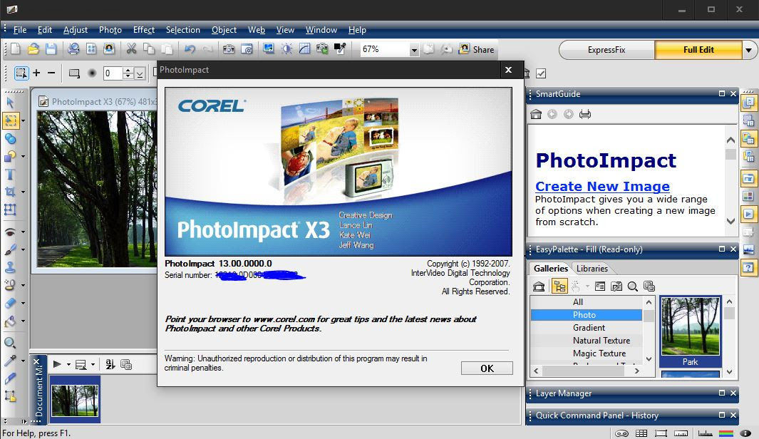 This software's powerful creative features can't quite compensate for its annoying interface. Ulead Photoimpact X3 Serial Number Playit4ward Furman University