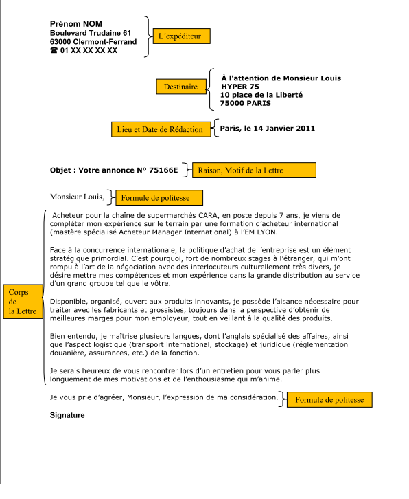 Lettre De Motivation En Allemand  Employment Application