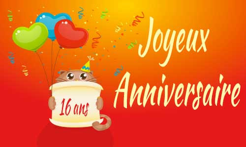 Message Anniversaire Garcon 16 Ans Wenona