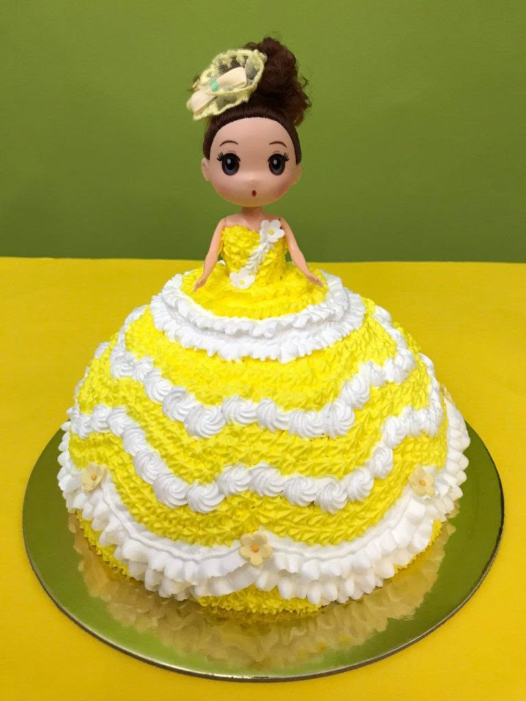 She will be thrilled and relish every bite of the cake with great fun.</p> Princess Doll Cake Singapore Delight Your Princess