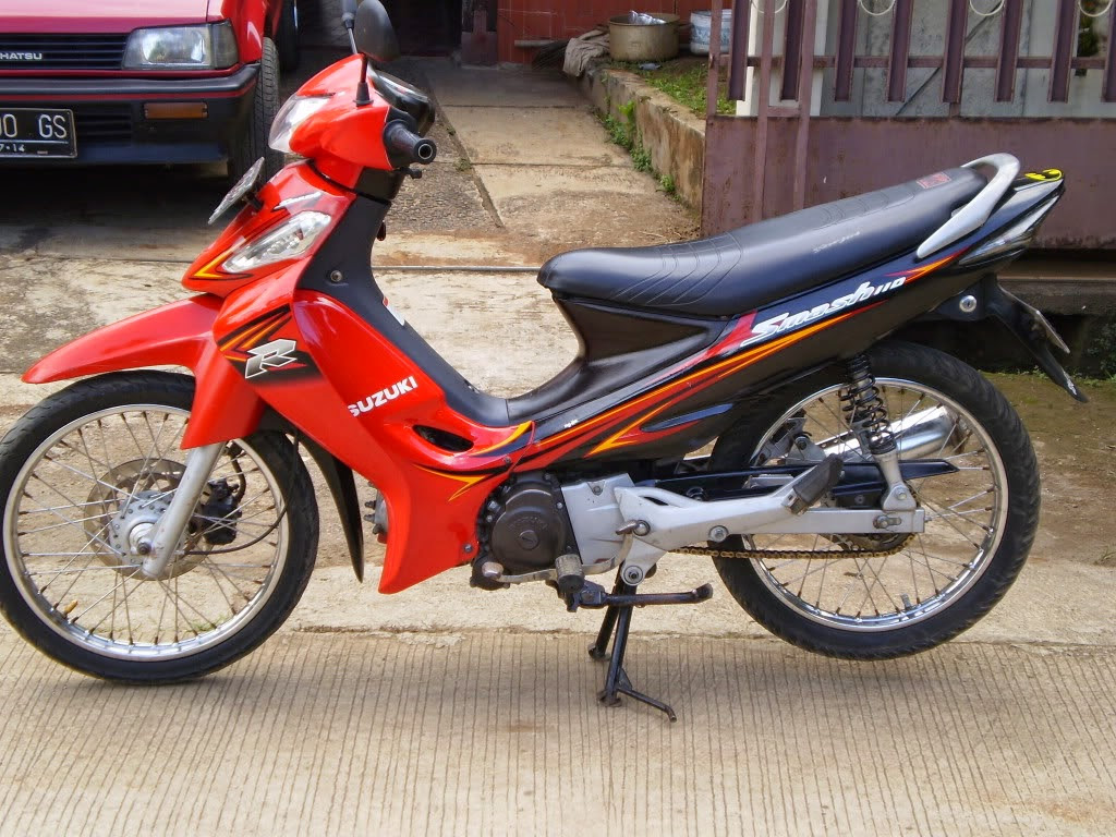Kumpulan Motor Revo 2007 Modifikasi Warna Merah Terbaru Modifikasi