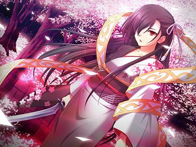 綺麗な着物 キャラ 女 アニメ画像