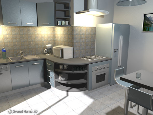 Here are some of the major features of sweet home 3d add furniture to the plan from a searchable and extensible catalog organized by categories such as kitchen, living room, bedroom, bathroom. Sweet Home 3d Gallery