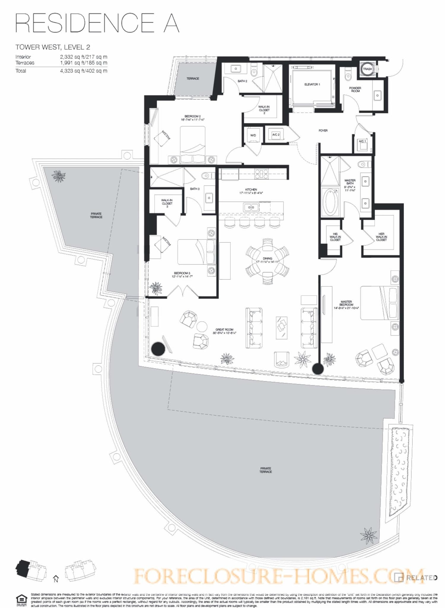 Stated dimensions are measured to the exterior boundaries of the exterior walls and the centerline of additionally, measurements of rooms set forth on any floor plan are generally taken at the greatest points of each given room (as if. Icon Brickell Viceroy