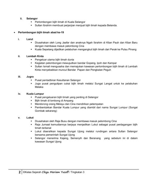 Video yang dibuat untuk muzium negara ini, akan memaparkan usaha orang melayu membangunkan industri bijih timah di tanah melayu, tetapi kemudiannya industri ini diambilalih oleh orang china dan inggeris. Bab 3 Flip Ebook Pages 1 13 Anyflip Anyflip