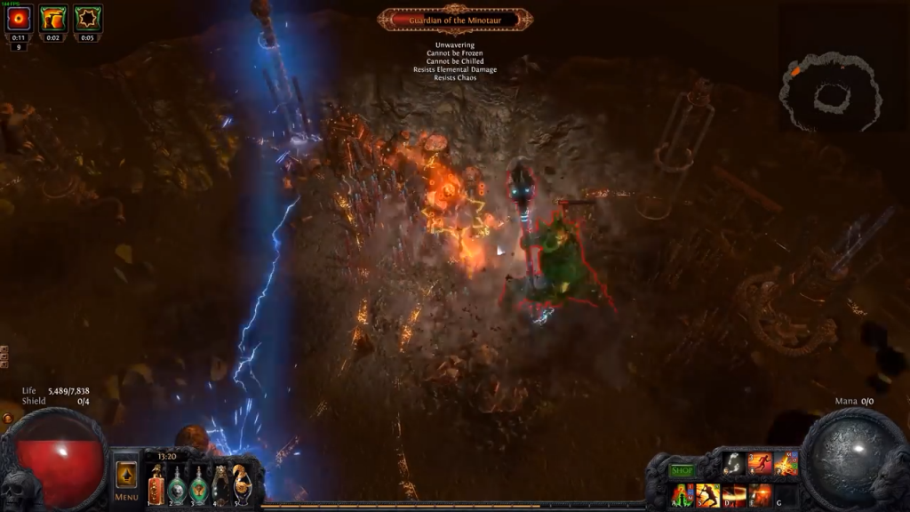 Inside the maze are three gates they have to open in order to get the piece, and save alex. Maze Of The Minotaur Detailed Shaper Guardian Guide Path Of Exile Guide Wiki Fan Site