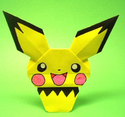 無料ダウンロードピカチュウ 折り紙 折り方 キャラクター ただのディズニー画像