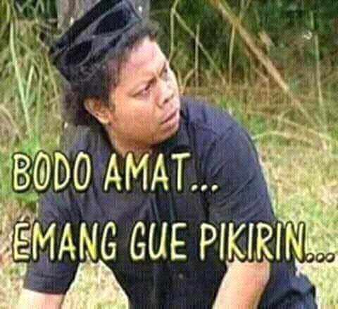 Gambar Lucu Emang Gue Pikirin Kata Kata