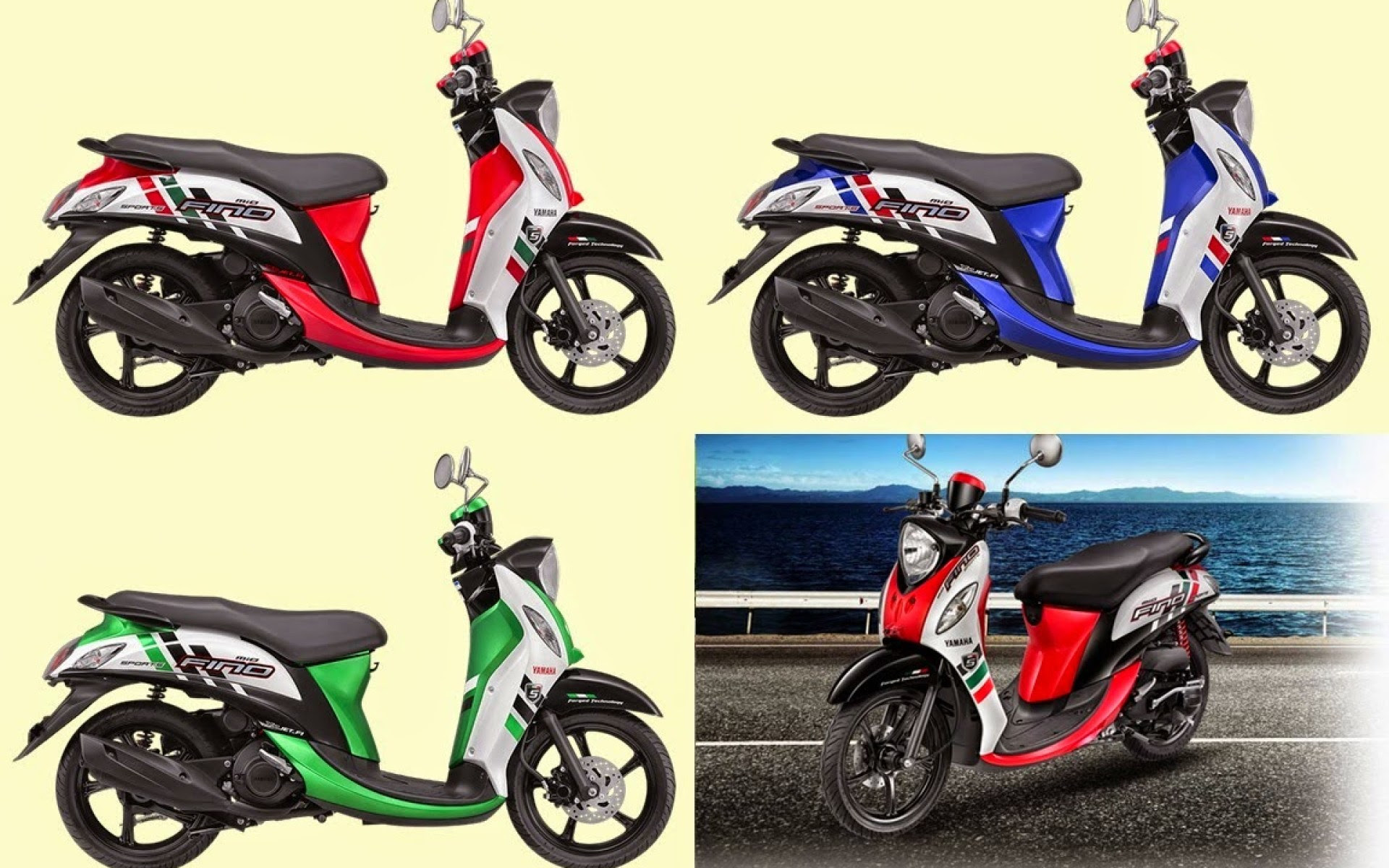 Download 92 Modifikasi Motor Matic Yamaha Fino Terbaik Dan Terupdate