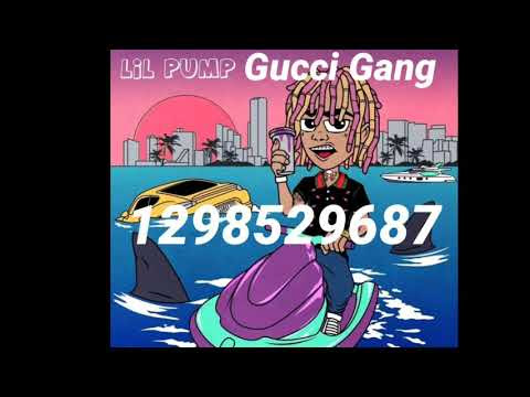 Roblox Code Gucci Gang How To Get 999m Robux - designer lil pump roblox id