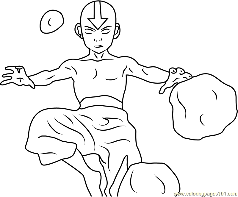 Zuko Avatar The Last Airbender Coloring Pages - Coloring and Drawing