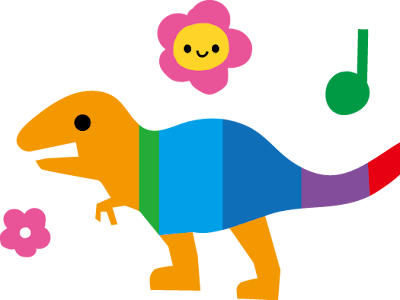 [最も選択された] 恐竜 イラスト かわいい 正面 208295