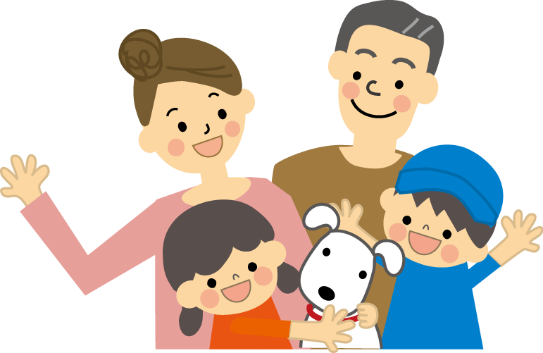 フリー 素材 家族 イラスト 無料 Hōmuaidea