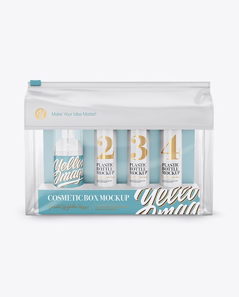 Download Download Soap Box Mockup Free PSD - Cosmetic Travel Kit ...