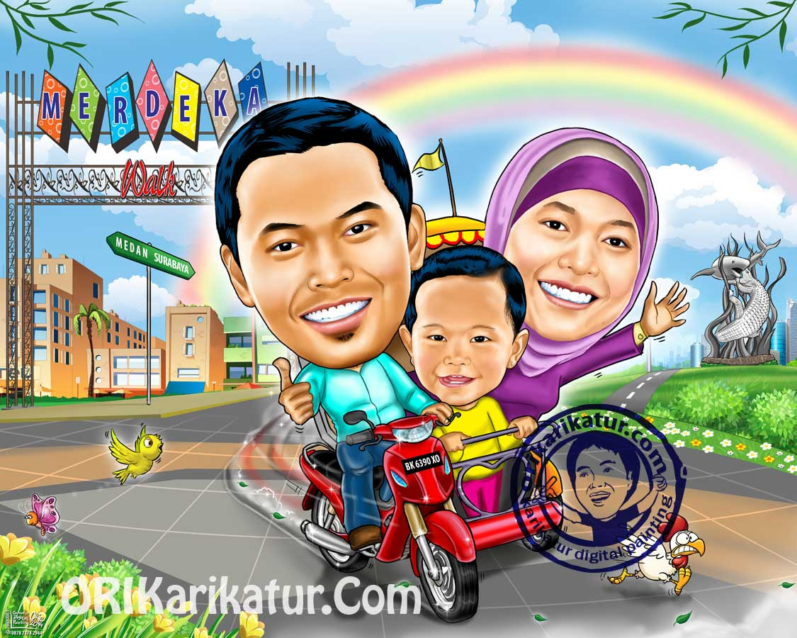 Gambar Kartun Keluarga Lucu Bestkartun