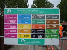 Items that can be recycled at the centres. Household Waste Recycling Centre Newport City Council