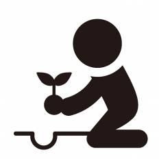 新着植樹 イラスト 動物ゾーン