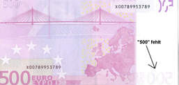 Dazu passend stellen wir ihnen drei druckvorlagen für papierschachteln mit motiven zum thema „backen zur verfügung. Fehldrucke Abarten Druckzufalligkeiten Und Varianten Der Euro Geldscheine