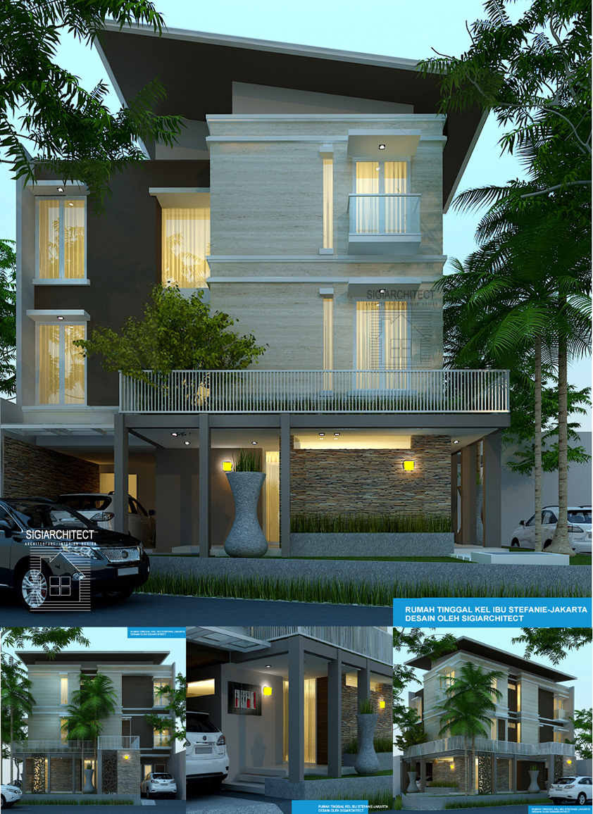 Gambar Rumah Minimalis Lantai 2 Modern Erectronic