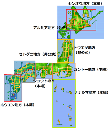 最高かつ最も包括的なポケモン カントー マップ 関東 ディズニー画像のすべて