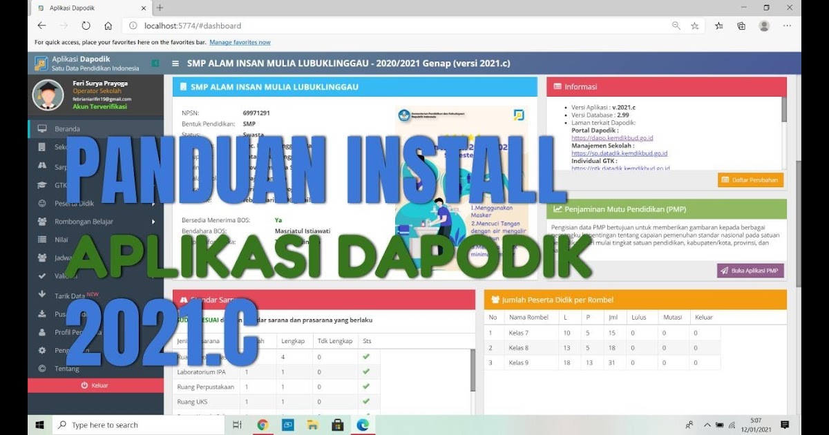 Unduh Prefil Dapodik 2021C - Pembaruan Aplikasi Dapodik 2021 C Darisd Com Sumber Informasi ...