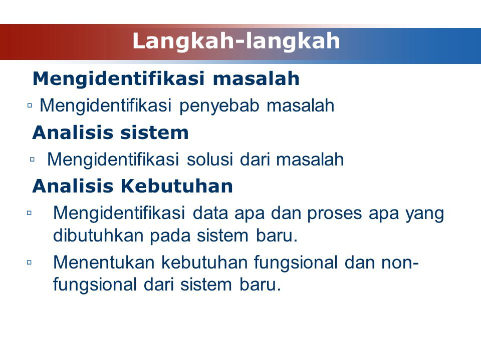 Contoh Identifikasi Masalah Dalam Laporan Penelitian 