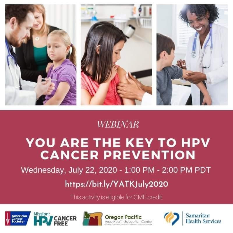 HPV Webinar Annoucement